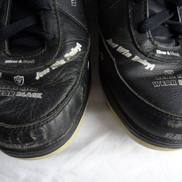 Reebok NFL Raiders Shoes Size 11 1/2 - Picture 4 of 13